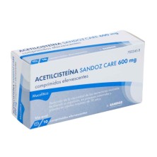 Sandoz Care Acetilcisteína 600 mg | Mucolítico