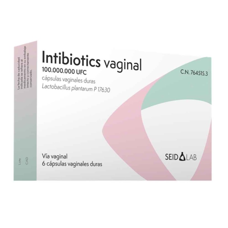 Intibiotics Vaginal 100M UFC 6 cápsulas | Microbiota