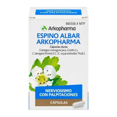 Arkopharma Espino Albar 350 mg | Nerviosismo y descanso