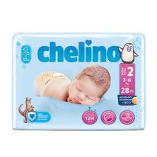 Chelino Pañal Infantil T2 3-6 Kg 28 U - okfarma.es
