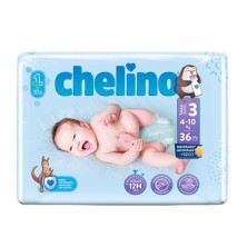 Chelino Pañal Infantil T3 4-10 Kg 36 U - okfarma.es