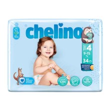 Chelino Pañal Infantil T4 9-15 Kg 34 U - okfarma.es