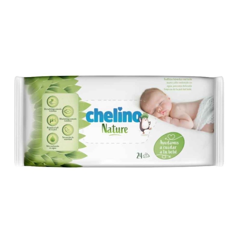 Chelino Nature Toallitas 24 Unidades | Comprar Online | Okfarma.es