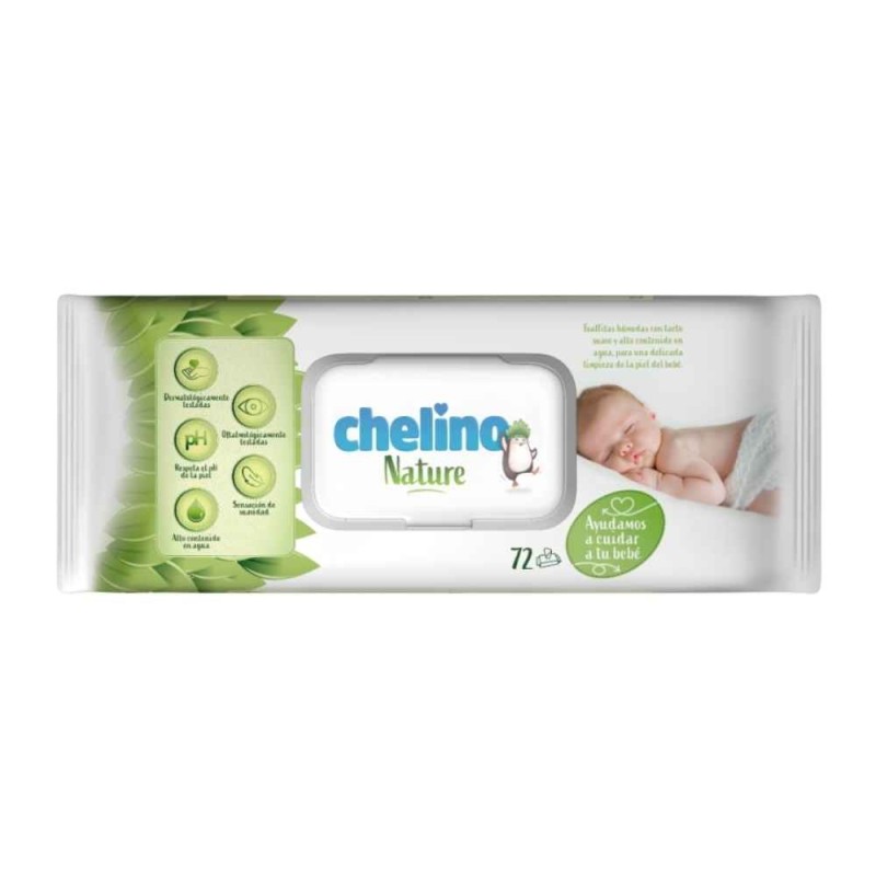 Chelino Nature Toallitas 72 Unidades | Comprar Online | Okfarma.es