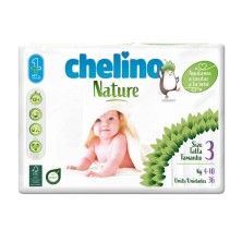 Chelino Nature Infantil Pañal T3 4-10KG 36 Unidades | Okfarma.es