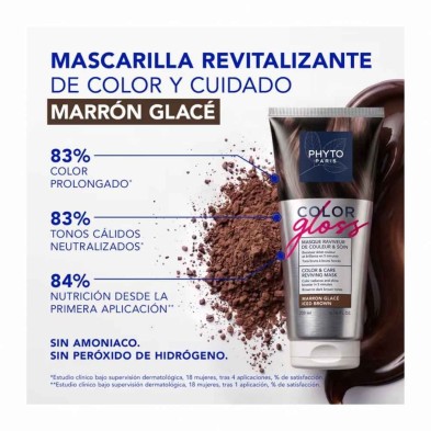 Phyto Color Gloss Marrón Glacé 200 ml | Reaviva el color