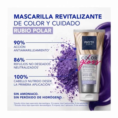 Phyto Color Gloss Rubio Polar 200 ml | Matiza el rubio