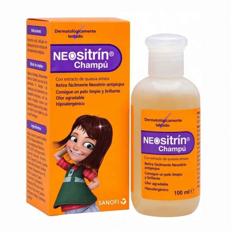 Neositrín Champú Limpieza de Dimeticonas 100 ml | Higiene