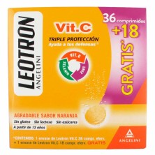 LEOTRON VITAMINA C 36 + 18 COMPRIMIDOS
