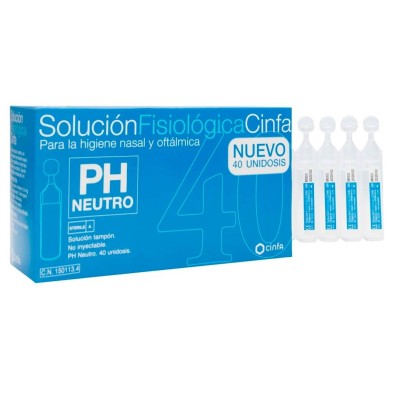 Solucion Fisiologica Cinfa 40 Unidosis
