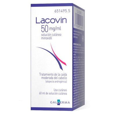 LACOVIN 50 MG/ML SOLUCIÓN CUTÁNEA 60 ML