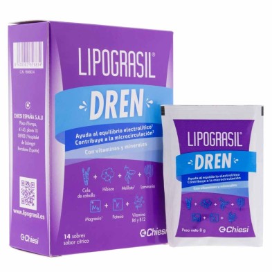 LIPOGRASIL DRENANTE 14 SOBRES SABOR CÍTRICO