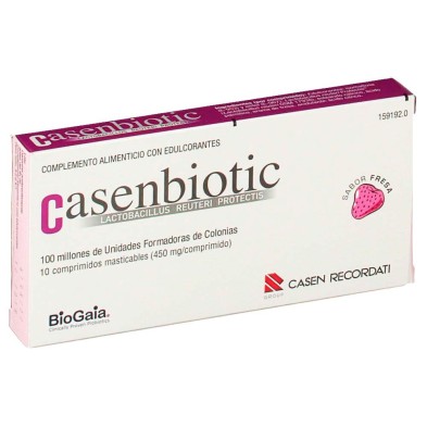 CASENBIOTIC FRESA 10 COMPRIMIDOS
