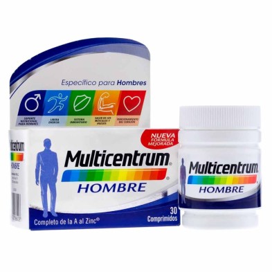 MULTICENTRUM HOMBRE 30 COMPRIMIDOS