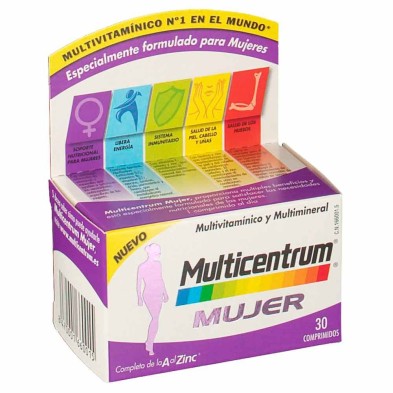 MULTICENTRUM MUJER 30 COMPRIMIDOS