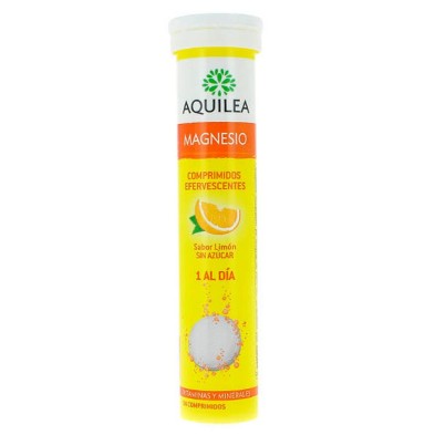 AQUILEA MAGNESIO 300 MG 14 COMPRIMIDOS EFERVESCENTES LIMÓN