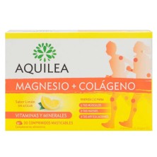 Aquilea Magnesio+Colágeno 30 Comprimidos Masticables Limón