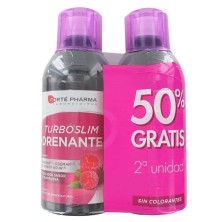 DUPLO TURBOSLIM DRENANTE FRAMBUESA 2X500 ML