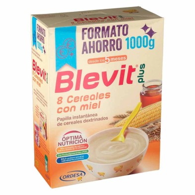 BLEVIT PLUS 8 CEREALES MIEL 1000 GR