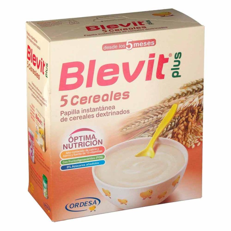 BLEVIT PLUS 5 CEREALES 600 GR