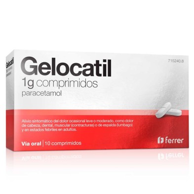 GELOCATIL 1G 10 COMPRIMIDOS