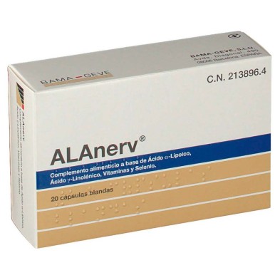 ALANERV 20 CÁPSULAS BLANDAS