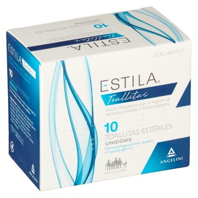 ESTILA TOALLITAS ESTERILES 10 U