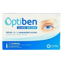 Optiben Gotas oculares Unidosis 20x0,25 ML