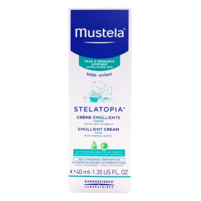 Mustela Stelatopia Crema Facial Emoliente 40 ML