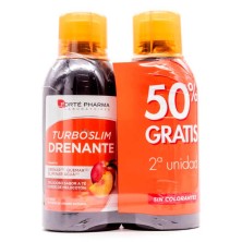 Duplo Forté Pharma Turboslim Drenante Melocotón 2X500 ML
