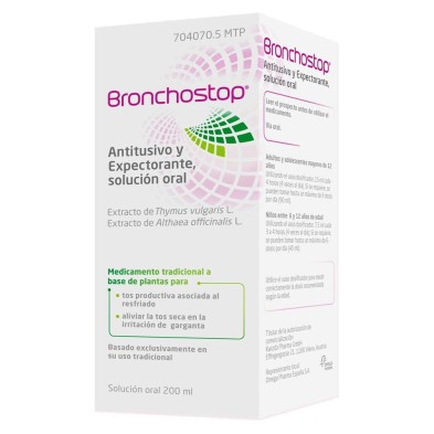 BRONCHOSTOP SOLUCION ORAL 200 ML