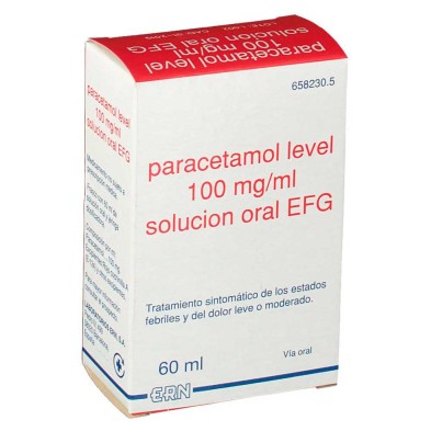 Paracetamol Level 100 MG/ML Solución Oral 60 ML