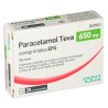 Paracetamol Teva 650 MG 20 Comprimidos