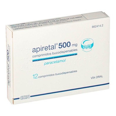 Apiretal 500 MG 12 Comprimidos bucodispersables