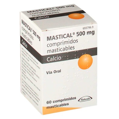 Mastical 500 MG 60 Comprimidos masticables