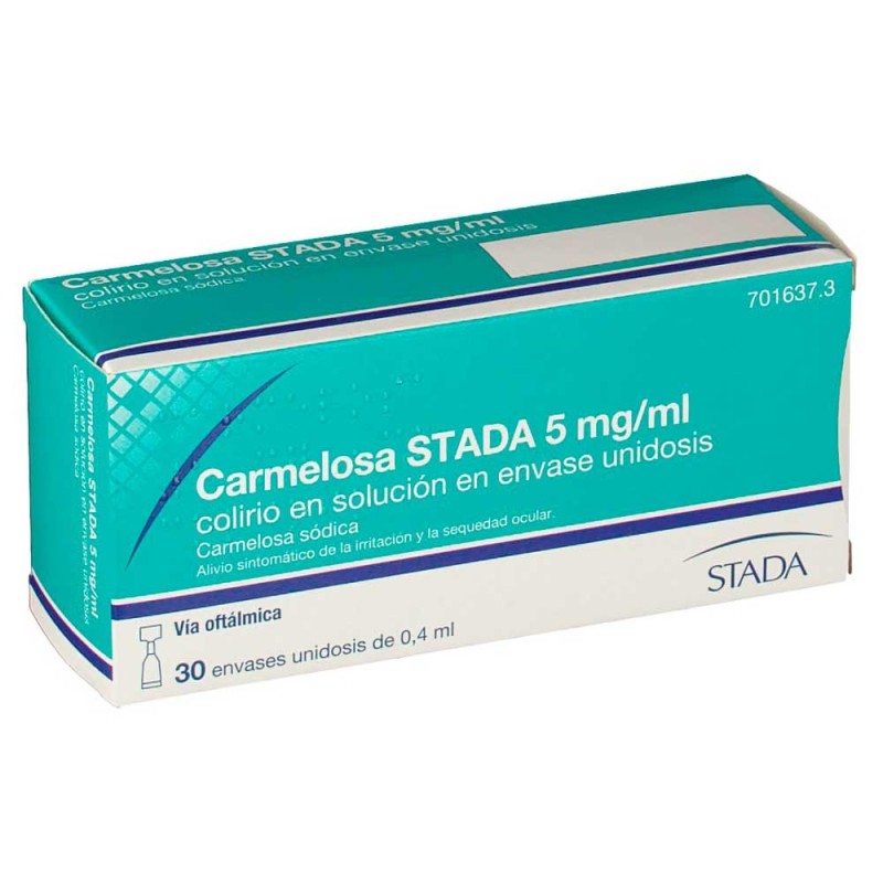 Carmelosa Stada 5 MG/ML Colirio en Solución 30 Unidosis