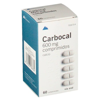 Carbocal 600 MG 60 Comprimidos