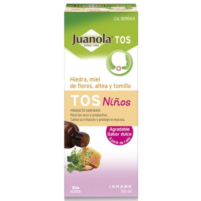 JUANOLA TOS JARABE NIÑOS 150 ML