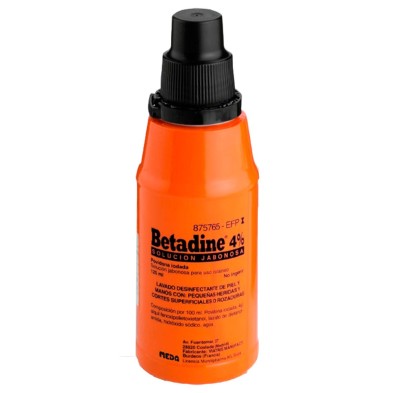 Betadine 4% Solución Jabonosa 125 ML