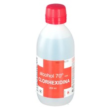 Menalcol Reforzado Alcohol 70º Con Clorhexidina 250 ML