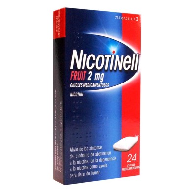 Nicotinell 2 MG Fruit 24 Chicles