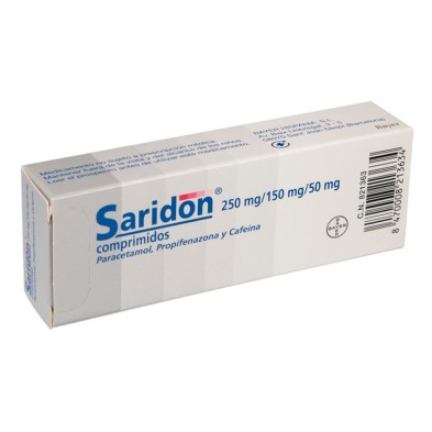 Saridon 20 Comprimidos