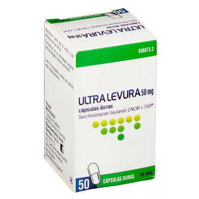 Ultra Levura 50 MG 50 Cápsulas