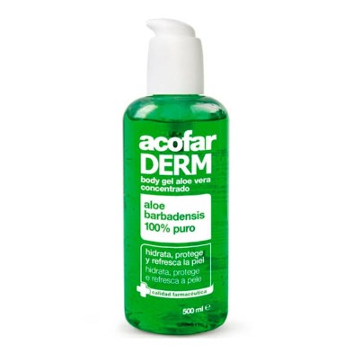 Acofarderm Body Gel Aloe Vera Concentrado 500 ML