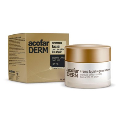 Acofarderm Crema Facial Con Aceite De Argán SPF15 50 ML