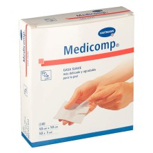 Medicomp Gasa Suave 10 CMx10 CM 10 U