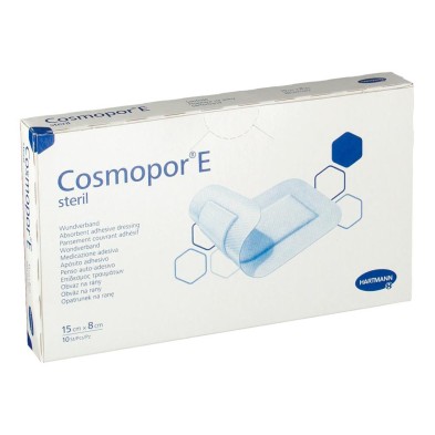 Cosmopor E Steril 15x8 CM 10 Apósitos Adhesivos