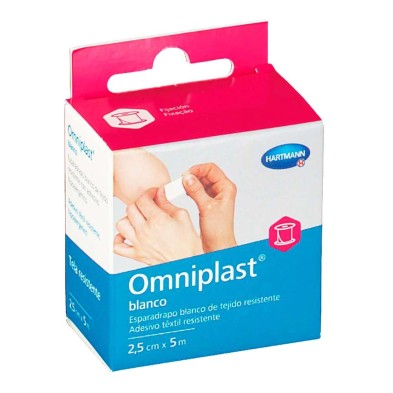 Omniplast Esparadrapo Blanco 2,5CMx5M