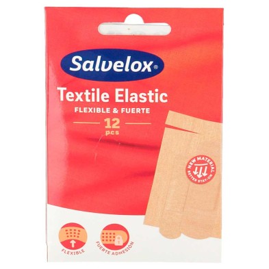 Salvelox Textil Elástico 12 Apósitos Surtidos