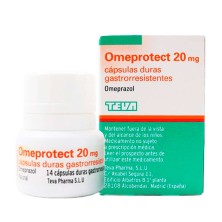 Omeprazol Omeprotect 20 MG 14 Cápsulas (Frasco)